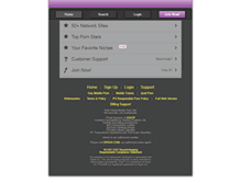 Tablet Screenshot of nylonteens.com